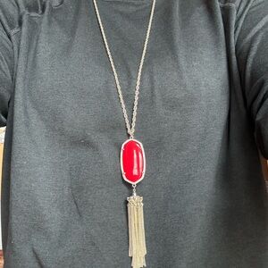 Kendra Scott long pendant necklace